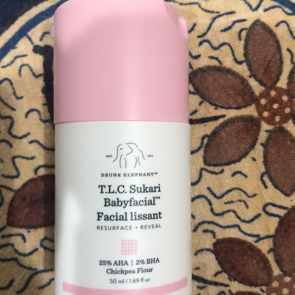 Drunk elephant tlc baby facial